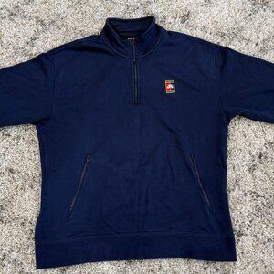 Nike SB Men's Navy Quarter Zip - Medium